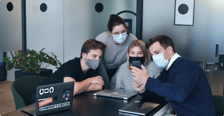 RikoTech team at work